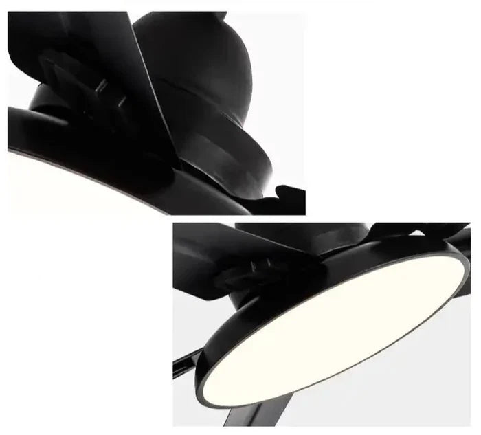 Ventilador de teto moderno Industrial com controle remoto - Z2 Pro