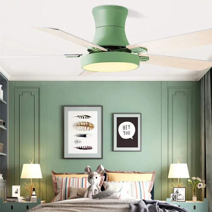 Ventilador de teto moderno com Luminária -  Street M1