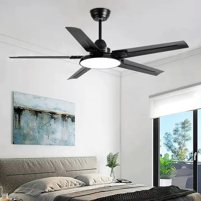 Ventilador de teto moderno Industrial com controle remoto - Z2 Pro