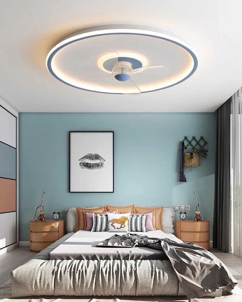 Ventilador de teto portatil com iluminação